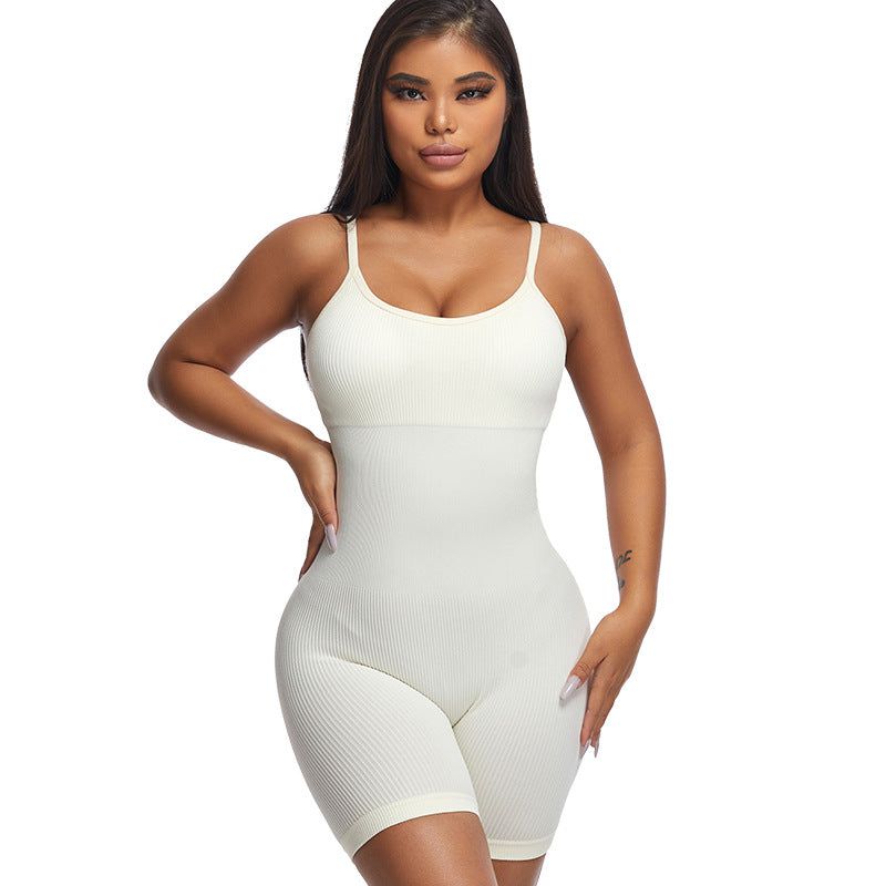 Cheky - One-piece Corset Women's Hip Lifting Beauty Back Fitness