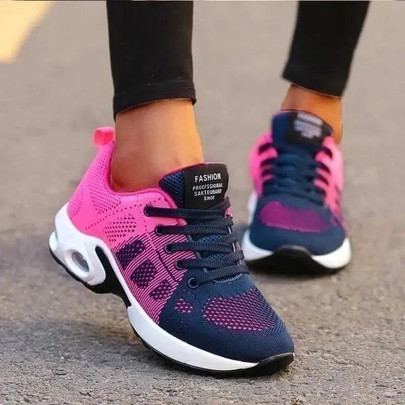 Cheky - Women Running Shoes Breathable Casual Shoes Outdoor Light Weight White Tenis Sports Shoes Casual Walking Sneakers for Wamen