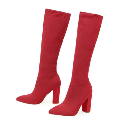 Cheky - Thick High-heeled Thigh Boot Women