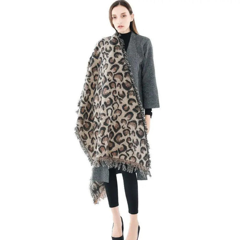 Cheky - Animal leopard imitation cashmere