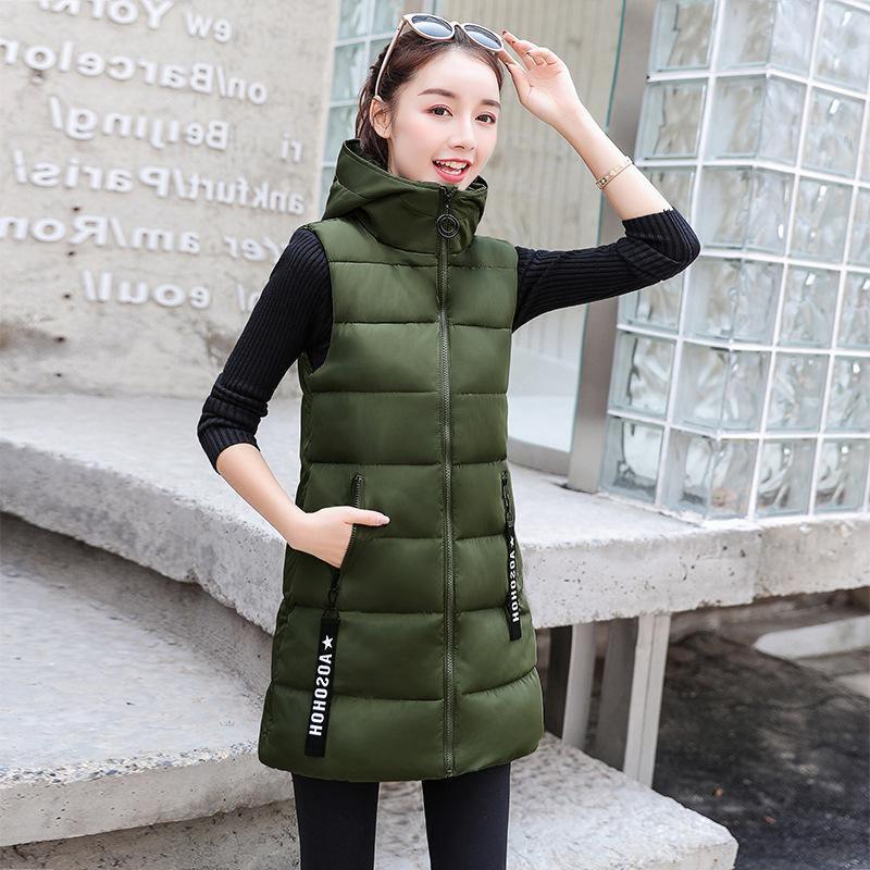 Cheky - Autumn Winter Vest Down Cotton Jacket Jacket Lady