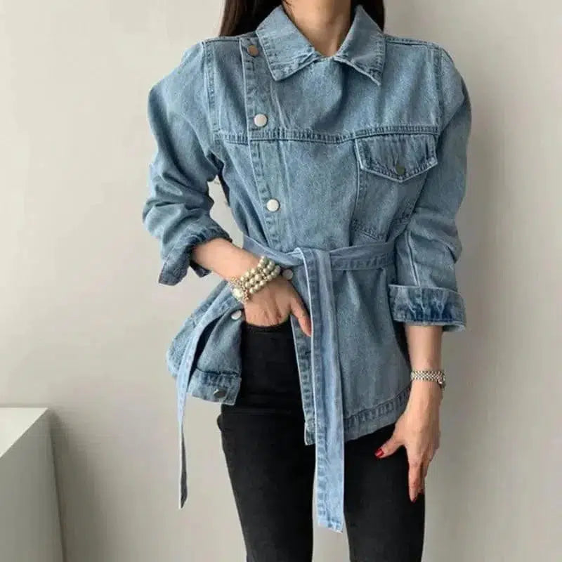 Cheky - Long sleeve denim jacket