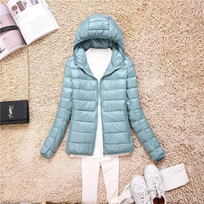 Cheky - Loose Jacket Plus Fat Plus Size Light And Thin Down Jacket