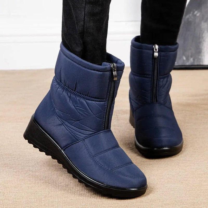 Cheky - Winter Snow Boots For Women Warm Plush Platform Boots Shoes