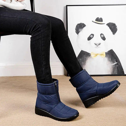 Cheky - Winter Snow Boots For Women Warm Plush Platform Boots Shoes